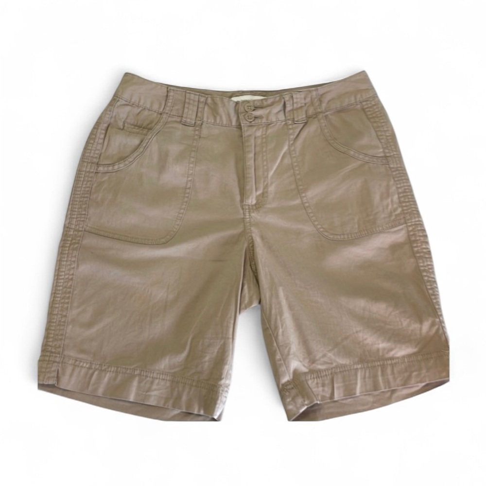 Women’s Khaki Shorts St. John’s Bay Size 10 Petite